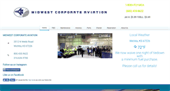 Desktop Screenshot of midwestaviation.com